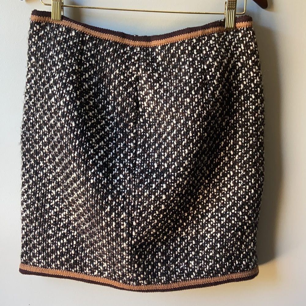 NWT ❣️Catherine malandrino tweed skirt size 8 - Picture 3 of 8